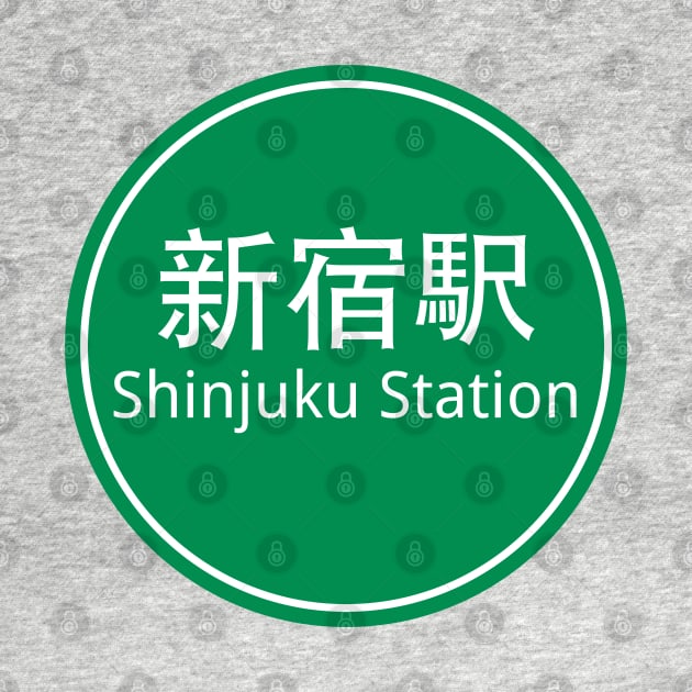 Shinjuku Station Round by hanoded